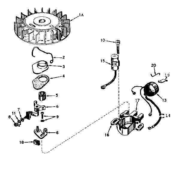 MAGNETO NO. 610693A