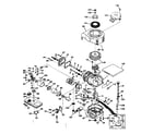 Craftsman 143164182 basic engine diagram