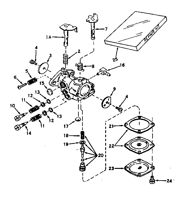 Carburetor no. 630986