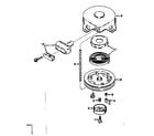 Craftsman 143165032 rewind starter no. 590420 diagram