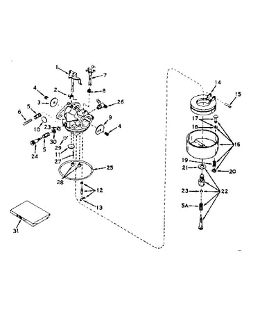 Carburetor no. 631128
