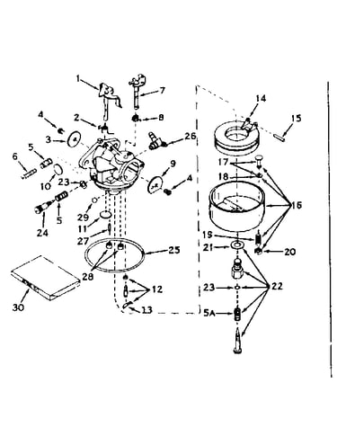 Carburetor no. 631128