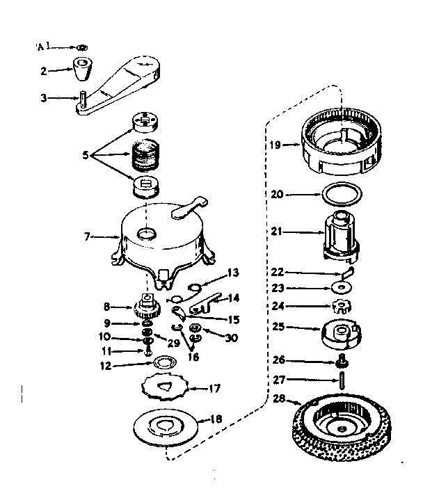 No-pull starter no. 29750
