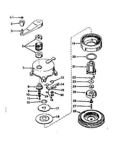 No-pull starter no. 29750