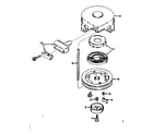 Craftsman 143166042 rewind starter no. 590420 diagram