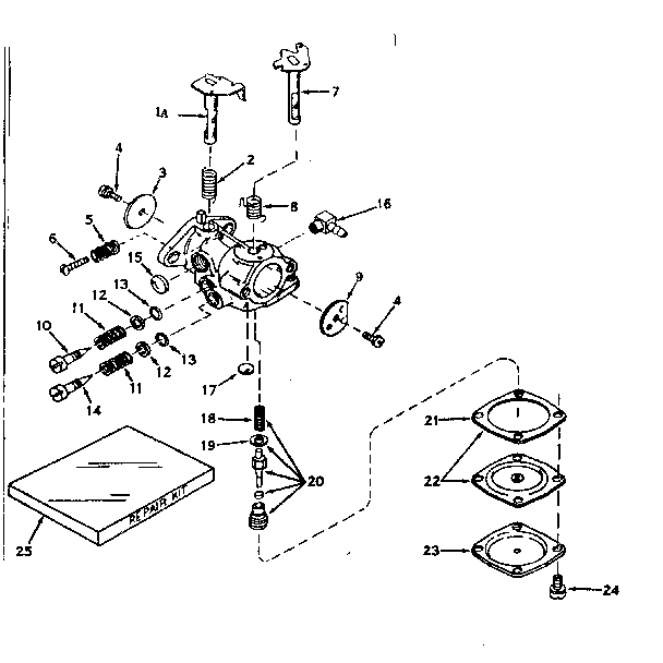 CARBURETOR NO. 630986