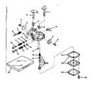 Craftsman 143171012 carburetor no. 630986 diagram