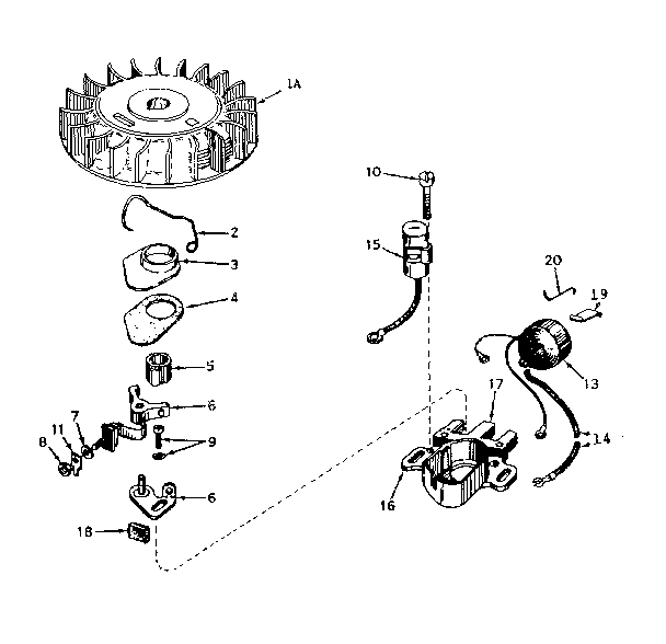 MAGNETO NO. 610693A