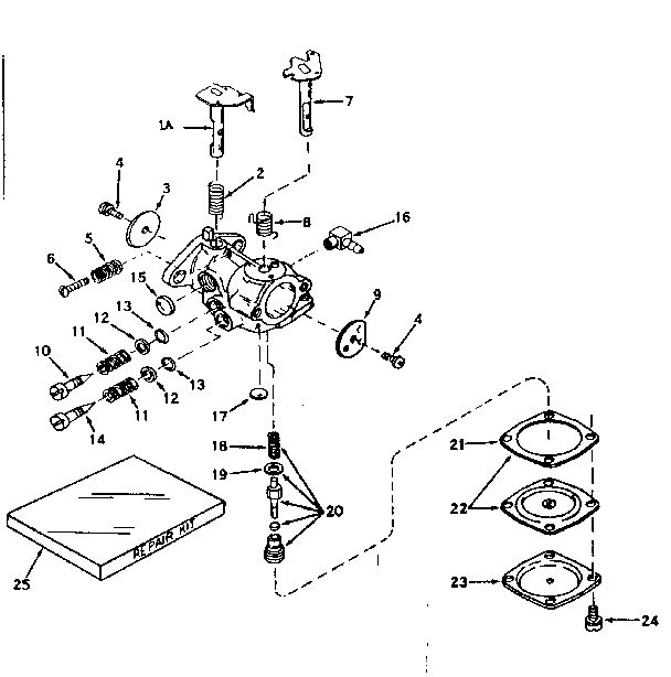 CARBURETOR NO. 630986