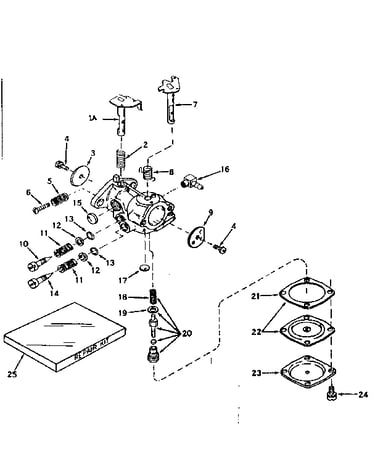 Carburetor no. 630986
