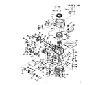 Craftsman 53691178 basic engine diagram