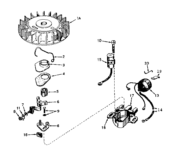 MAGNETO NO. 610693A