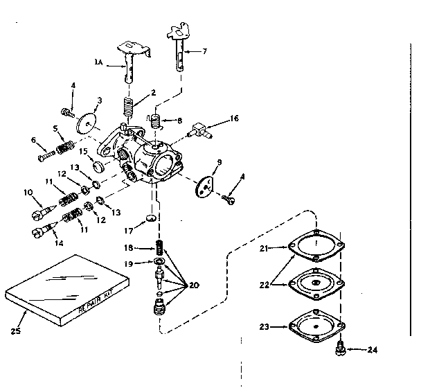 CARBURETOR NO. 630986