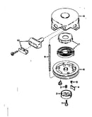 Rewind starter no. 590420