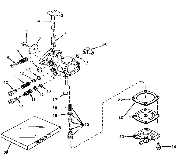 Carburetor no. 631243