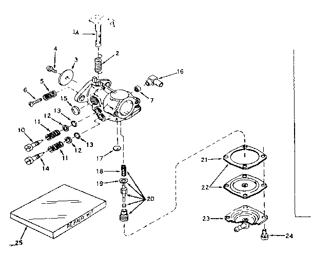 Carburetor no. 631243