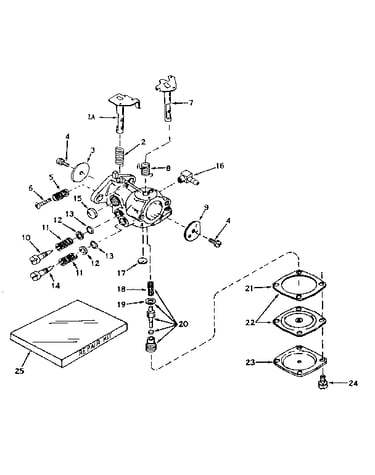 Carburetor no. 630986