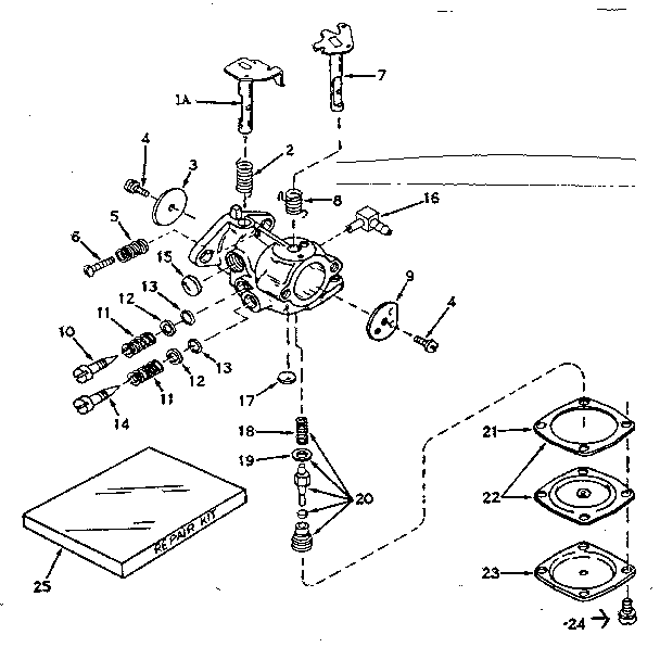 CARBURETOR NO. 630986