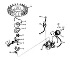 Craftsman 143171102 magneto no. 610690a diagram