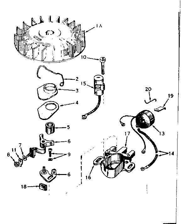 MAGNETO NO. 610693A