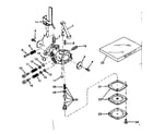Craftsman 14317112 carburetor no. 631299 diagram