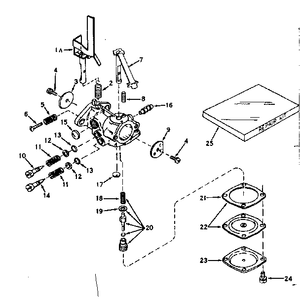 Carburetor no. 631299