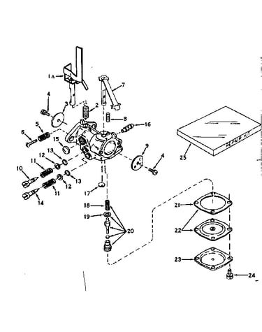 Carburetor no. 631299