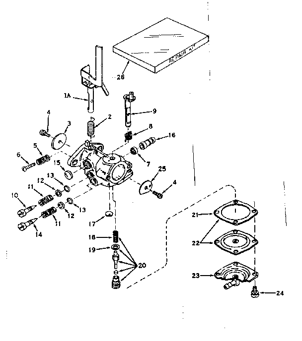 Carburetor no. 631301