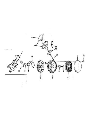 Side mount rewind starter no. 590445