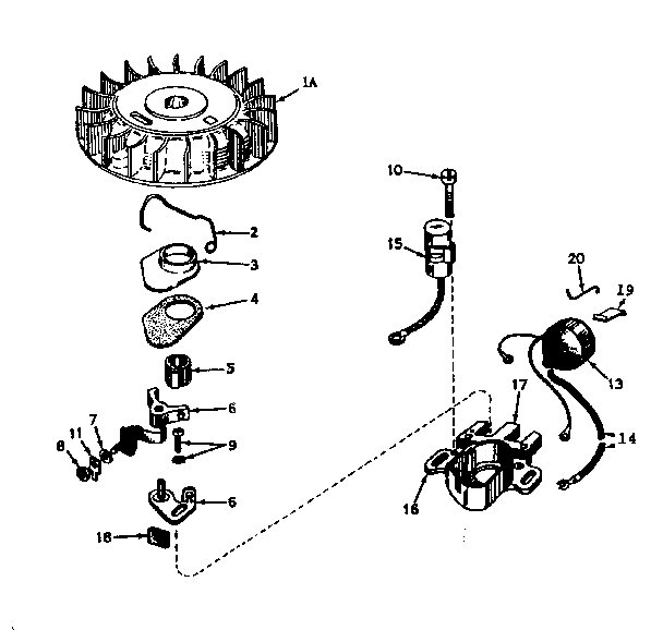 MAGNETO NO. 610693A