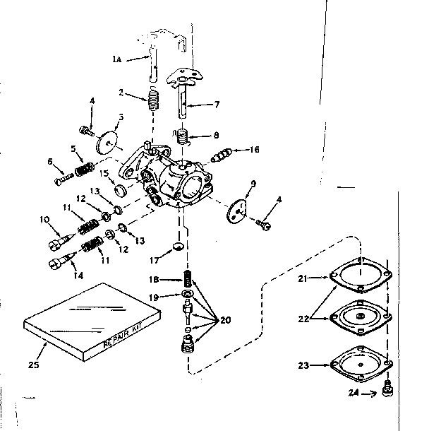 CARBURETOR NO. 630989