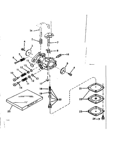 Carburetor no. 630989
