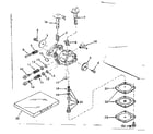 Craftsman 143171142 carburetor no. 630986 diagram