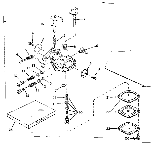 Carburetor no. 630986