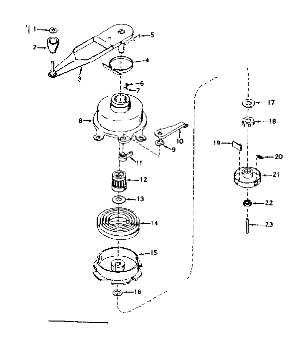 NO-PULL STARTER NO. 590378