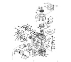 Craftsman 143171172 basic engine diagram