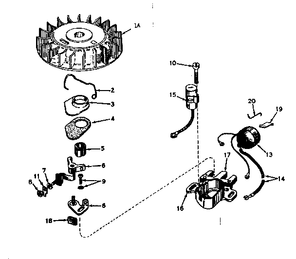 MAGNETO NO. 610693A