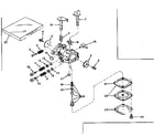 Craftsman 143171172 carburetor no. 630986 diagram