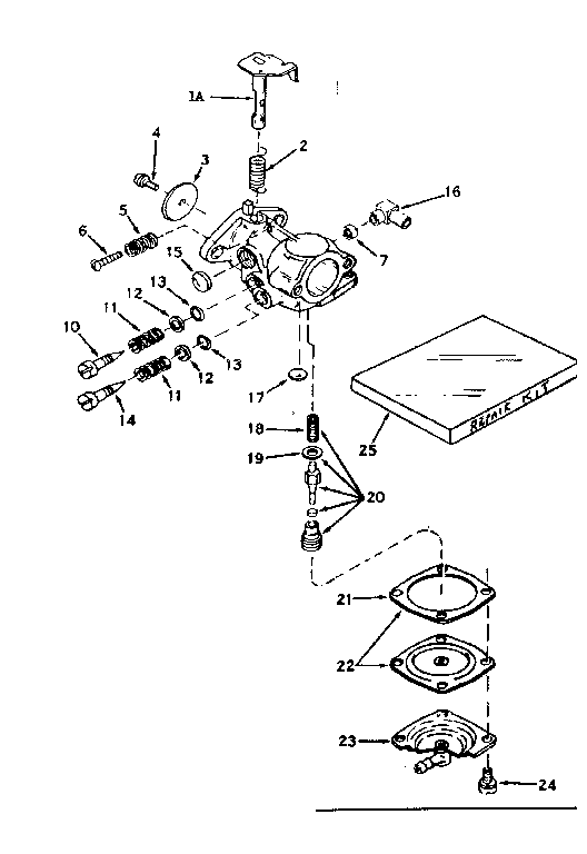 Carburetor no. 631243