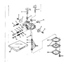 Craftsman 143171212 carburetor no. 630986 diagram