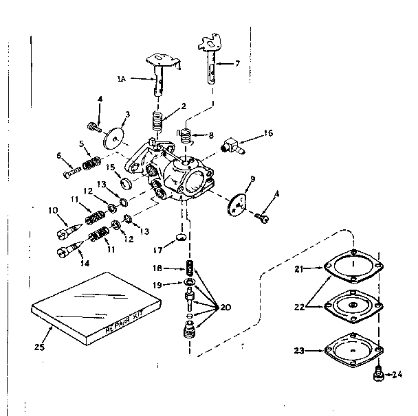 Carburetor no. 630986