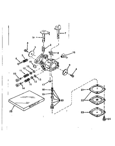 Carburetor no. 630986