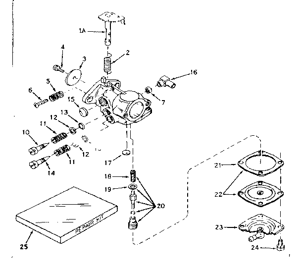 Carburetor no. 631243