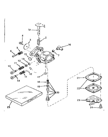Carburetor no. 631243