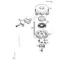 Craftsman 143173012 rewind starter no. 590420 diagram