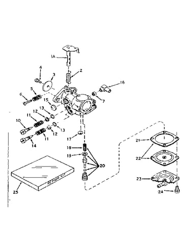 Carburetor no. 631243