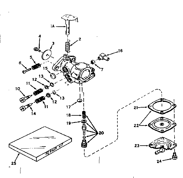 Carburetor no. 631243