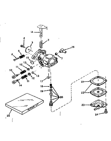Carburetor no. 631243