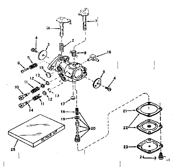 CARBURETOR NO. 630986