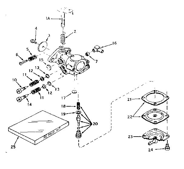 CARBURETOR NO. 631243